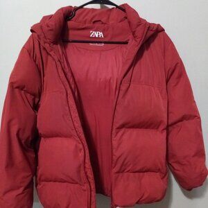 Boys Red Jacket – Size 11/12 – Good Condition, Zipper Needs Repair